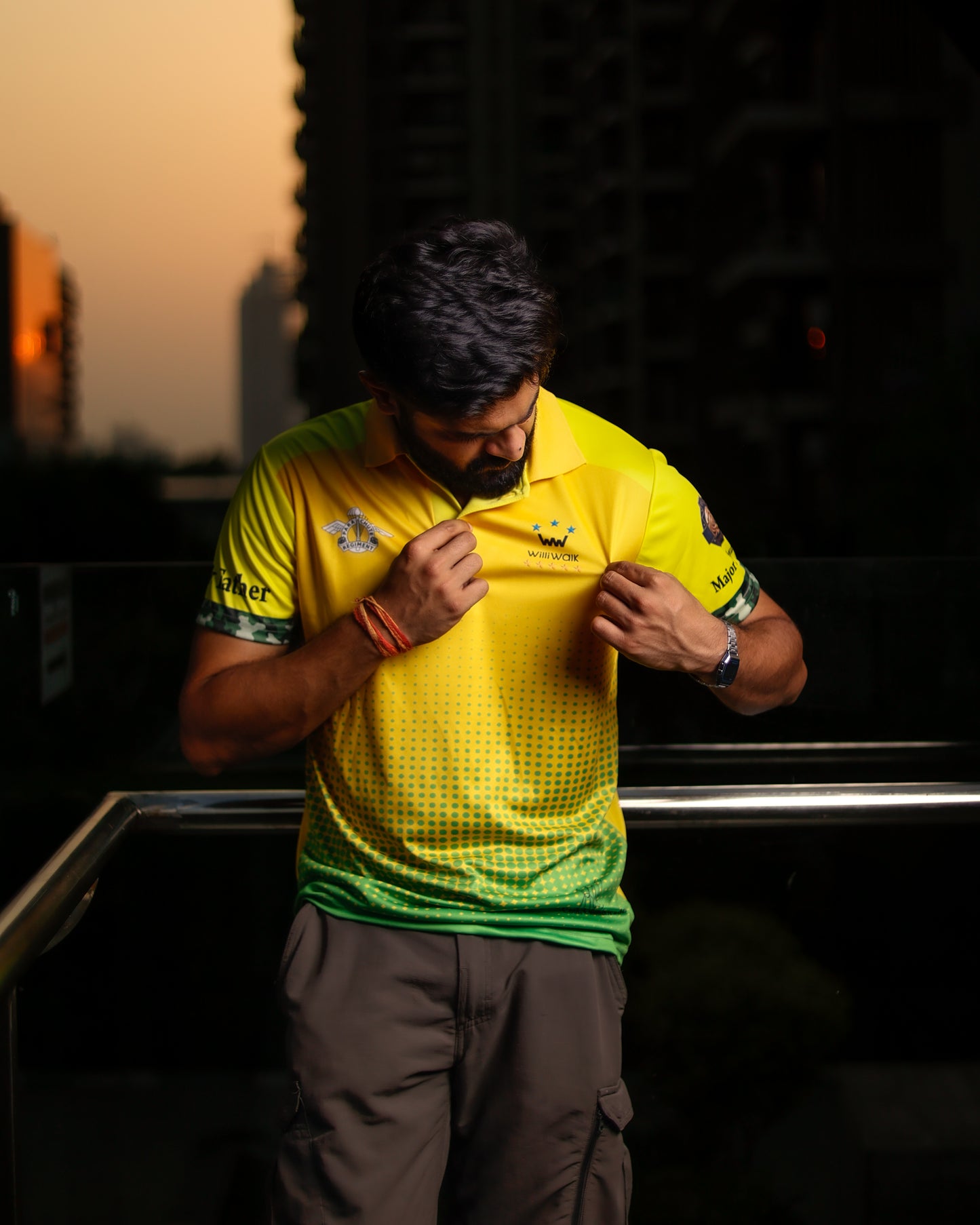 MS Dhoni Tribute Jersey by Willi Walk