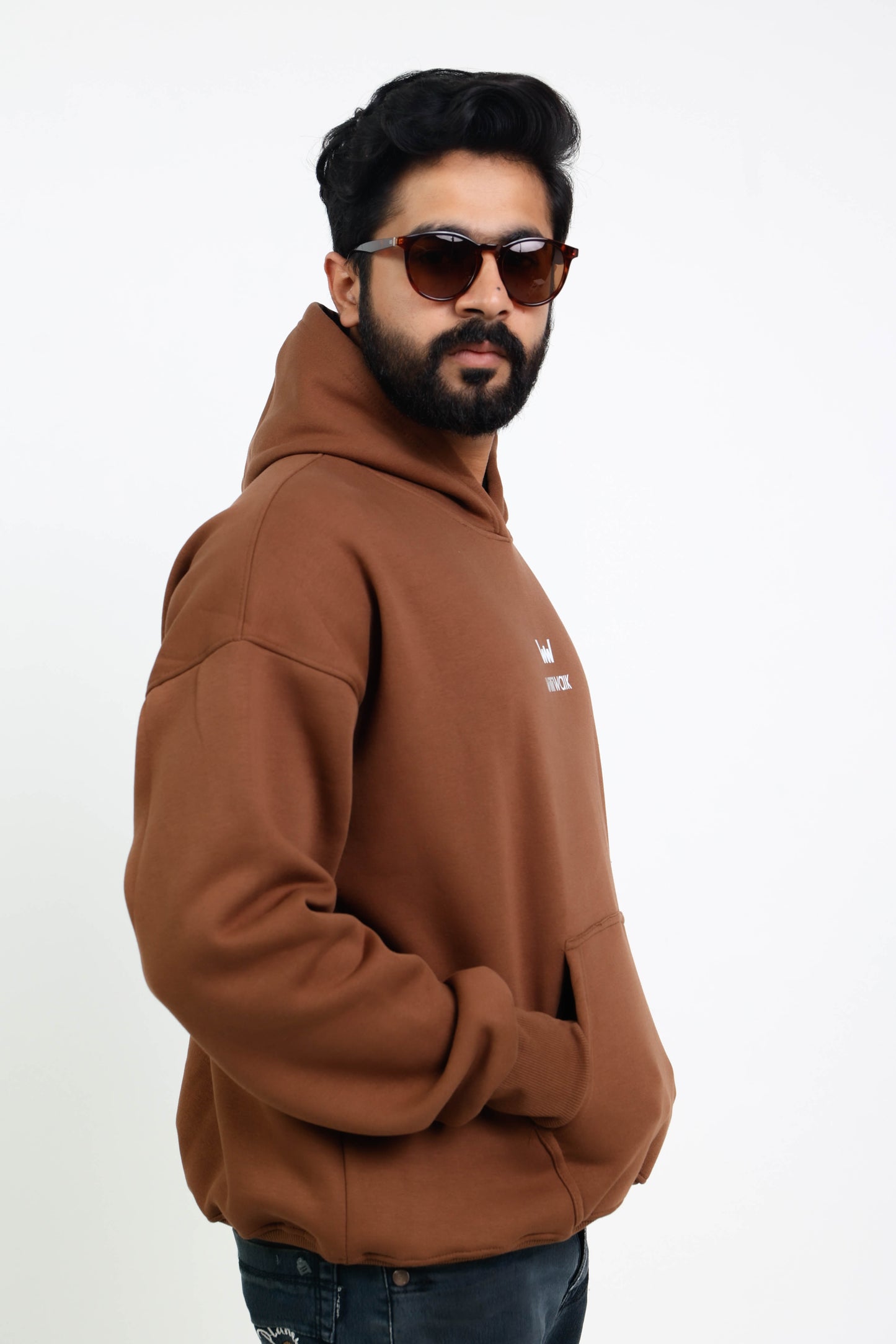 Oversized Hoodie Willi Walk Cotton Fleece