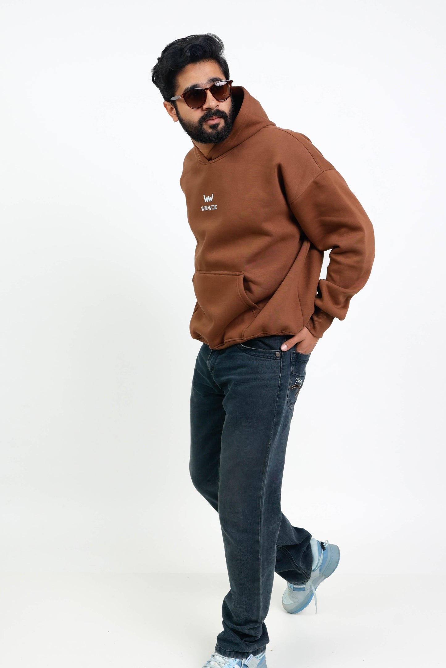 Oversized Hoodie Willi Walk Cotton Fleece