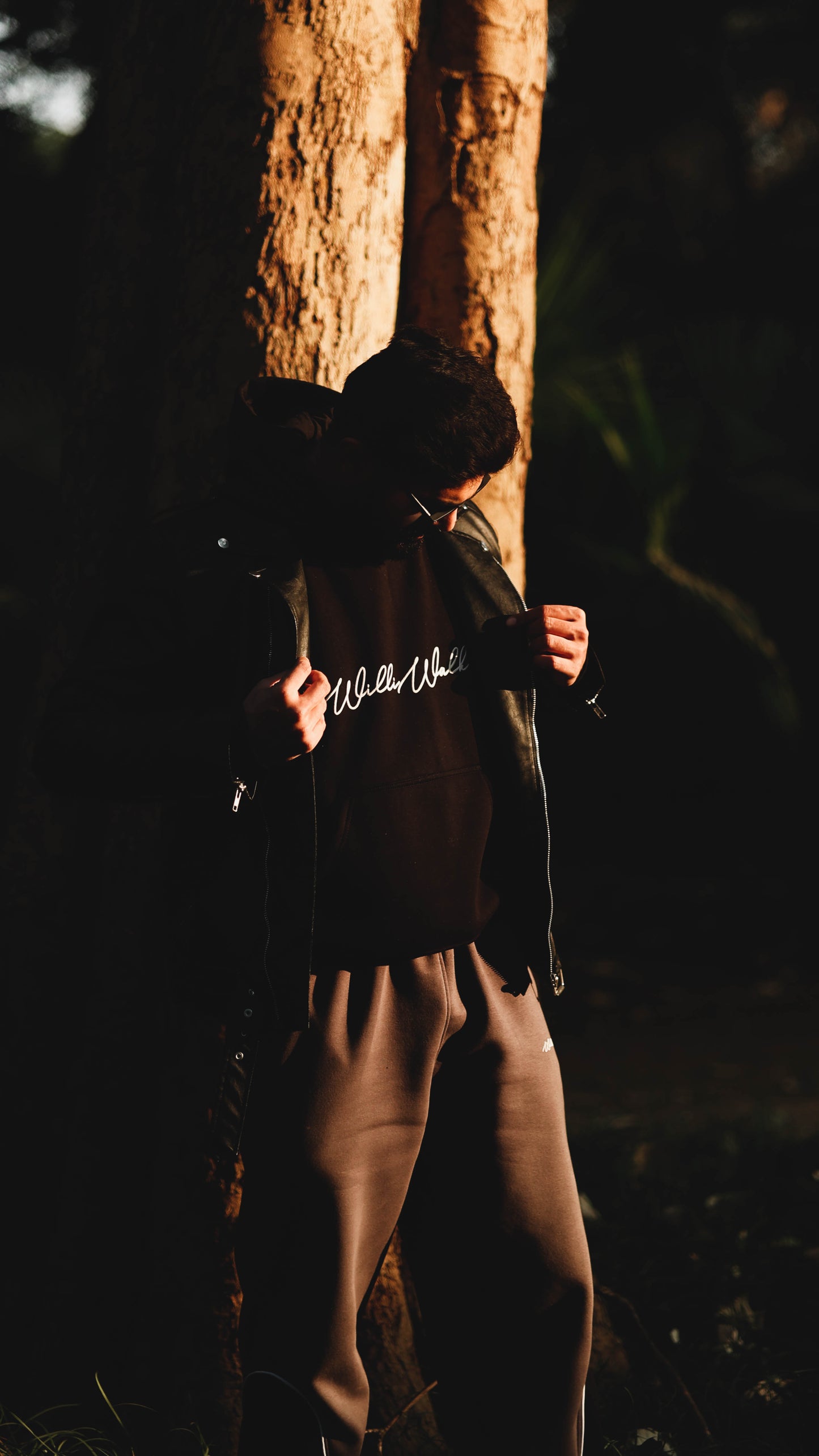 Ash wave cord set Hoodie