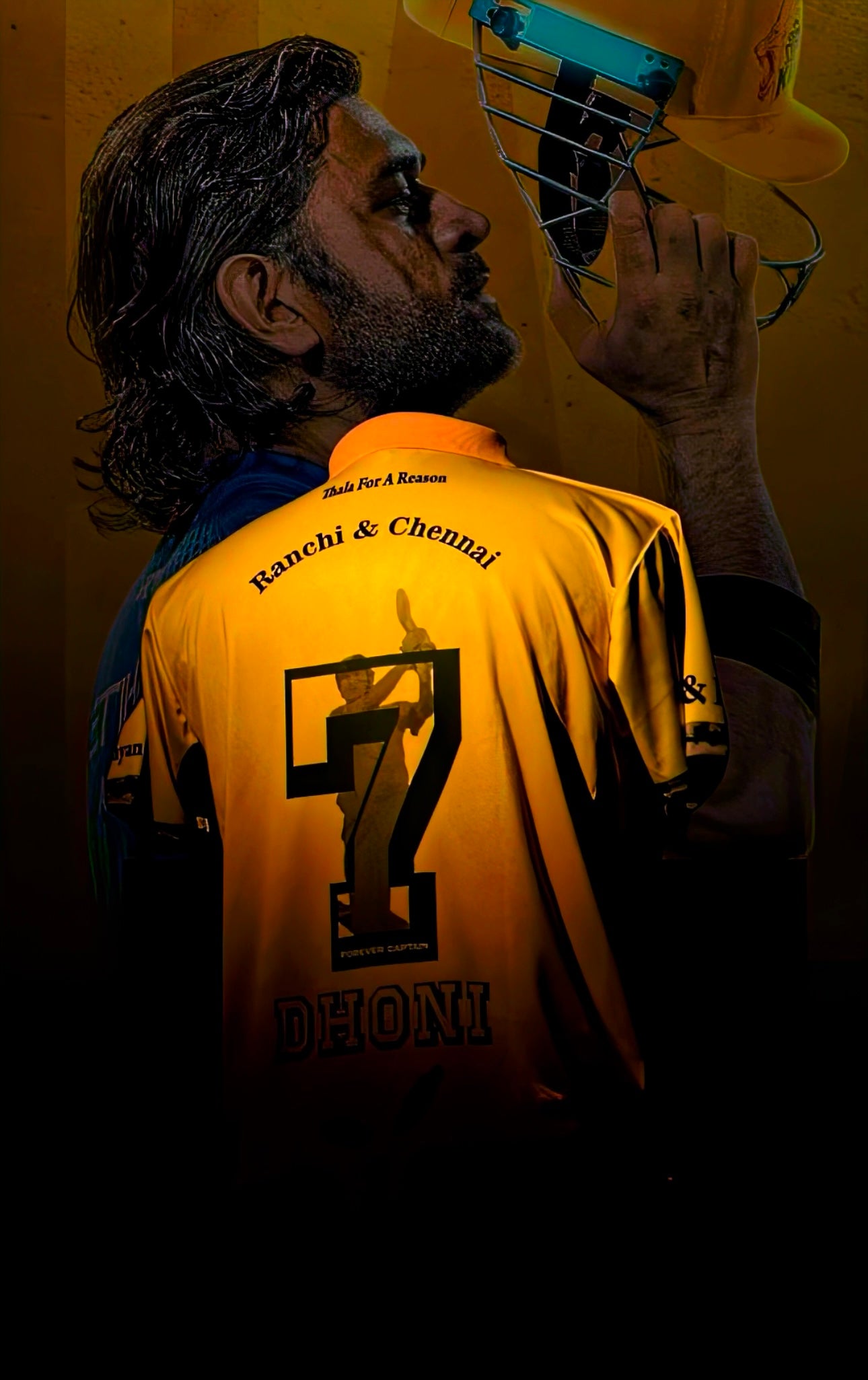 MS Dhoni Tribute Jersey by Willi Walk