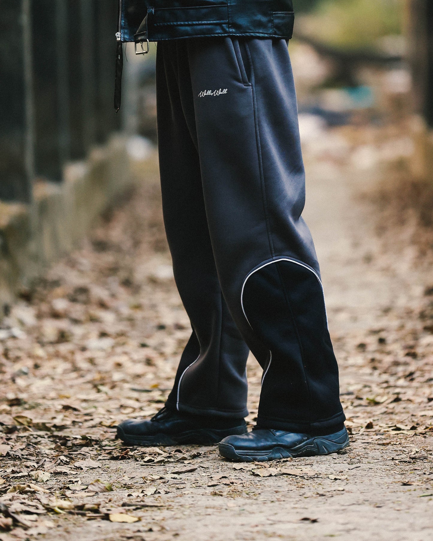 Ash wave cord set Sweatpants