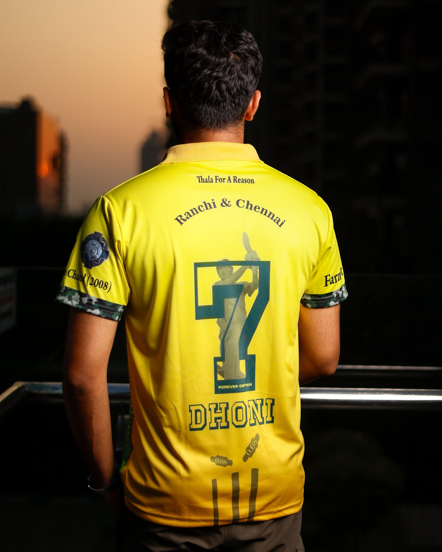 MS Dhoni Tribute Jersey by Willi Walk